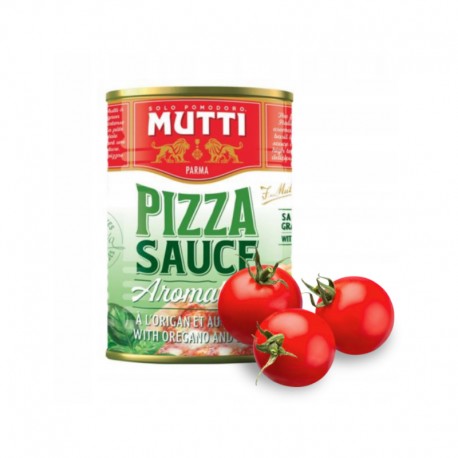 Mutti pomidorų picos padažas su prieskoniais 400 g