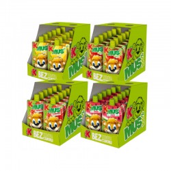 WINNIE 100% putėsiai vaikams mišrių skonių rinkinys obuolių bananų braškių arbūzas 48x
